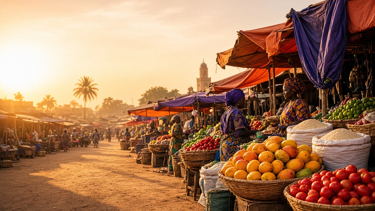 Le marché malien, digitalisé